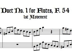 W. F. Bach 9 duets F. 54-62