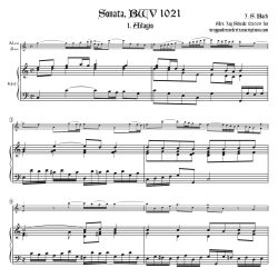 Sonata, BWV 1021