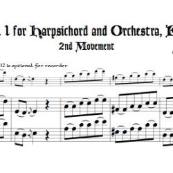 Bach Keyboard Concerto No. 1 BWV 1052 Adagio