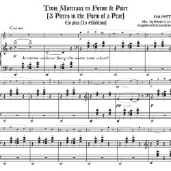 “En plus” from <i>Trois Morceaux en forme de poire</i>