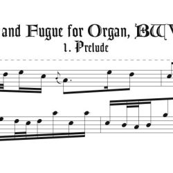 Bach Prélude and Fugue, BWV 544