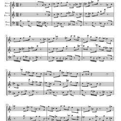 Jazz Canon for Recorder Trio