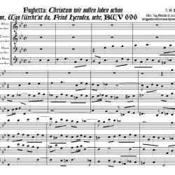 BWV 696 quartet