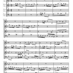 Fugue from Sonata, BWV 964