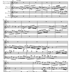 Fugue No. 24 from Book I Quartet