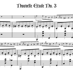 Chopin Nouvelle Étude #3