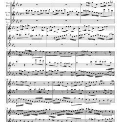 Fugue No. 2 from Book I, arr. for SAB recorders