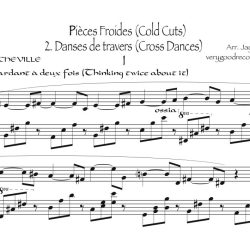 Danses de travers duet