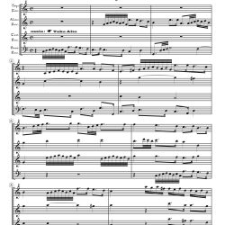 Fugue No. 5, BWV 850/2, arr. for recorder quartet, 2 versions