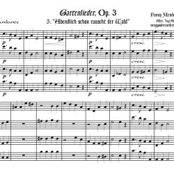 AbendlichForSATB