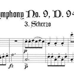 Scherzo from Symphony No. 9, “The Great C major”, D. 944