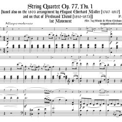 Haydn Op. 77 No. 1