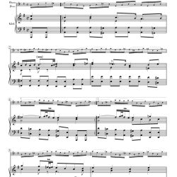 “Ich ruf’ zu dir,” arr. for bass recorder
