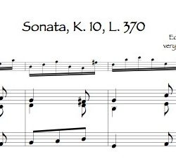 Sonata K. 10, L. 370, P. 66