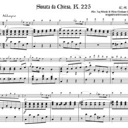 Sonata da Chiesa, K. 225