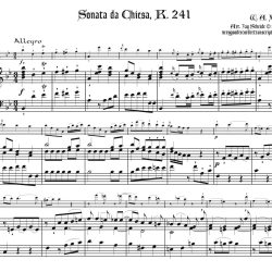Mozart K241