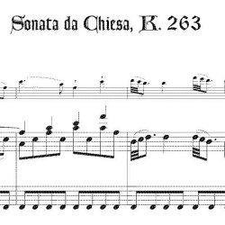 Sonata da Chiesa K. 263
