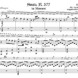 MozartK377