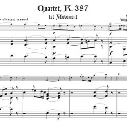 Mozart K. 387.1