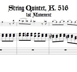Mozart Quintet, K. 516 complete