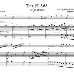 Mozart Trio, K. 563.1
