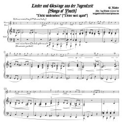 Two Songs from <i>Lieder und Gesänge aus der Jugendzeit</i>