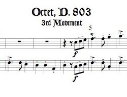 “Scherzo” from Octet, D. 803, arr. for alto & bass recorders