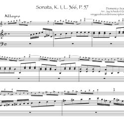 Scarlatti K. 1
