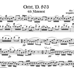 Theme & Variations from the Octet, D. 803