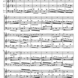 Book2Fugue No. 24 Recorder trio