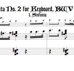 Sinfonia from Partita No. 2, BWV 826