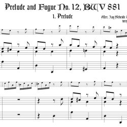 Prélude and Fugue No. 12, BWV 881