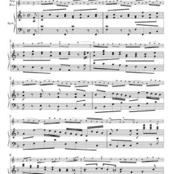 Concerto No. 2, BWV 1053, version for soprano recorder & kbd.
