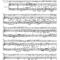 Chorale Prelude, <i>Aus tiefer Noth schrei’ ich zu dir</i>, BWV 687�, arr. for bass or alto recorder & keyboard