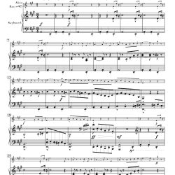 Scherzo from Symphony No. 1, version at pitch