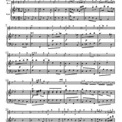 Aria, “Sentirsi dire dal caro bene ,” from <i>Scelta d'Arie</i>